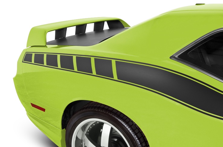 Cervinis C440 Style Rear Spoiler 08-up Dodge Challenger - Click Image to Close